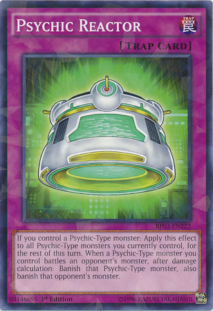Psychic Reactor [BP03-EN222] Shatterfoil Rare | Good Games Adelaide SA
