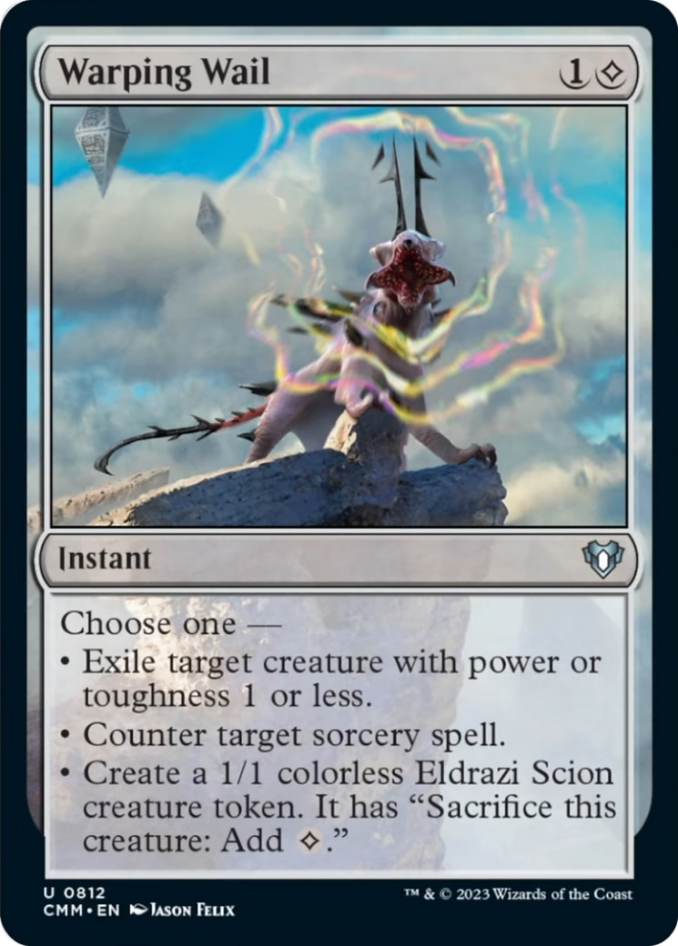Warping Wail [Commander Masters] | Good Games Adelaide SA