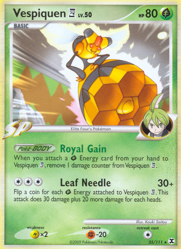 Vespiquen (35/111) [Platinum: Rising Rivals] | Good Games Adelaide SA