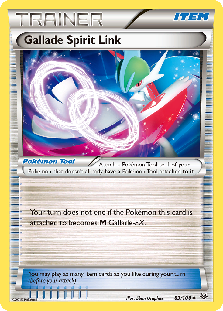 Gallade Spirit Link (83/108) [XY: Roaring Skies] | Good Games Adelaide SA