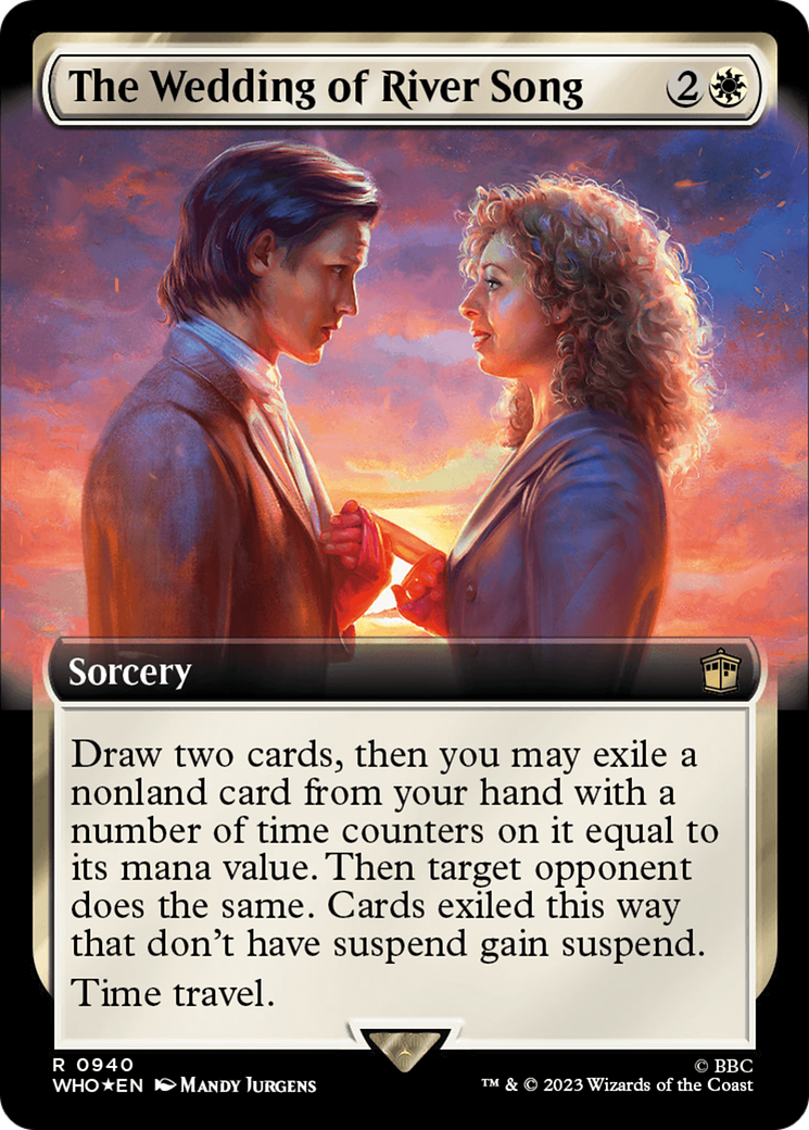 The Wedding of River Song (Extended Art) (Surge Foil) [Doctor Who] | Good Games Adelaide SA