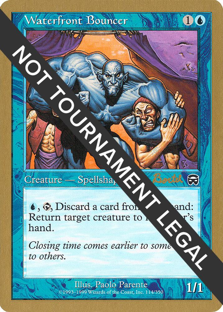 Waterfront Bouncer 2001 Alex Borteh MMQ ab114/138 (World Championship Decks)  | Good Games Adelaide SA