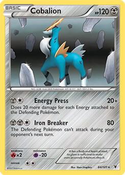 Cobalion 84 101 Battle Arena Deck Exclusive 084/101 (Deck Exclusives)  | Good Games Adelaide SA