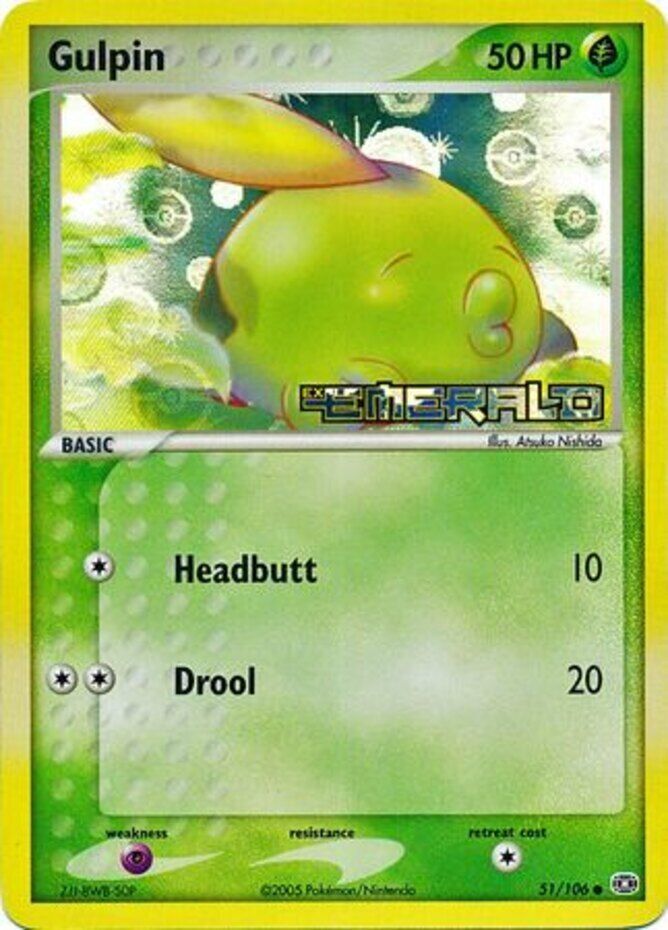 Gulpin (51/106) (Stamped) [EX: Emerald] | Good Games Adelaide SA