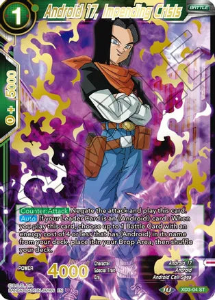 Android 17, Impending Crisis (Gold Stamped) [XD3-04] | Good Games Adelaide SA