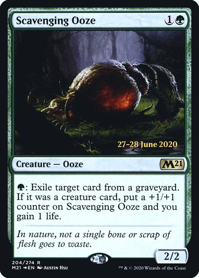 Scavenging Ooze M21 204 (Prerelease Cards)  - Foil | Good Games Adelaide SA