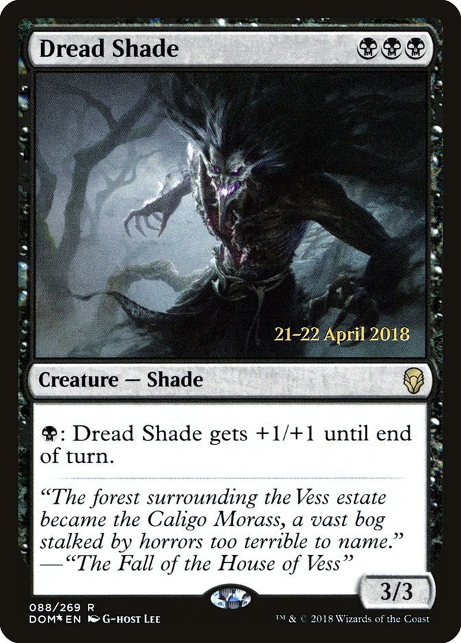Dread Shade [Dominaria Promos] | Good Games Adelaide SA