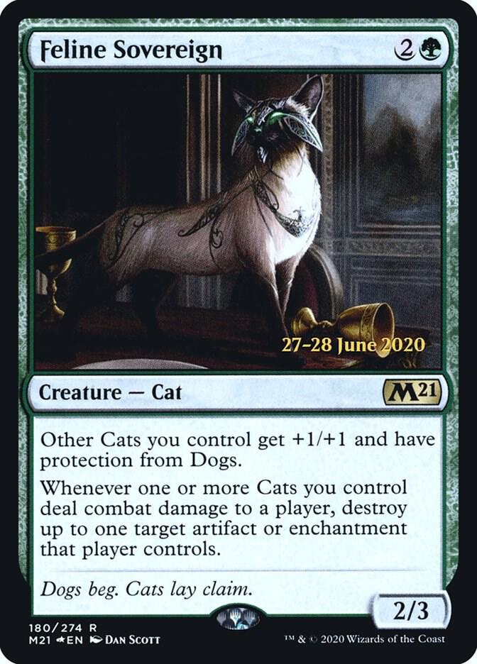 Feline Sovereign 180 (Prerelease Cards)  - Foil | Good Games Adelaide SA