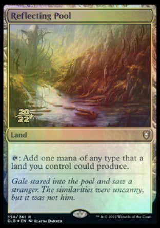 Reflecting Pool [Commander Legends: Battle for Baldur's Gate Prerelease Promos] | Good Games Adelaide SA
