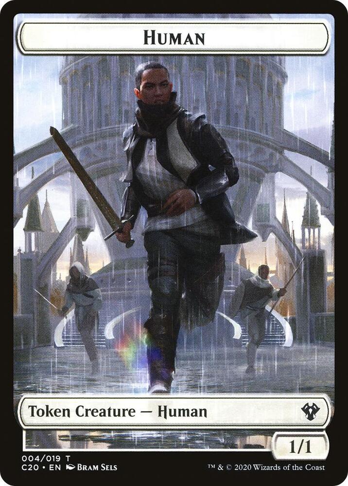 Human // Treasure 4 // 19 (Commander 2020)  | Good Games Adelaide SA