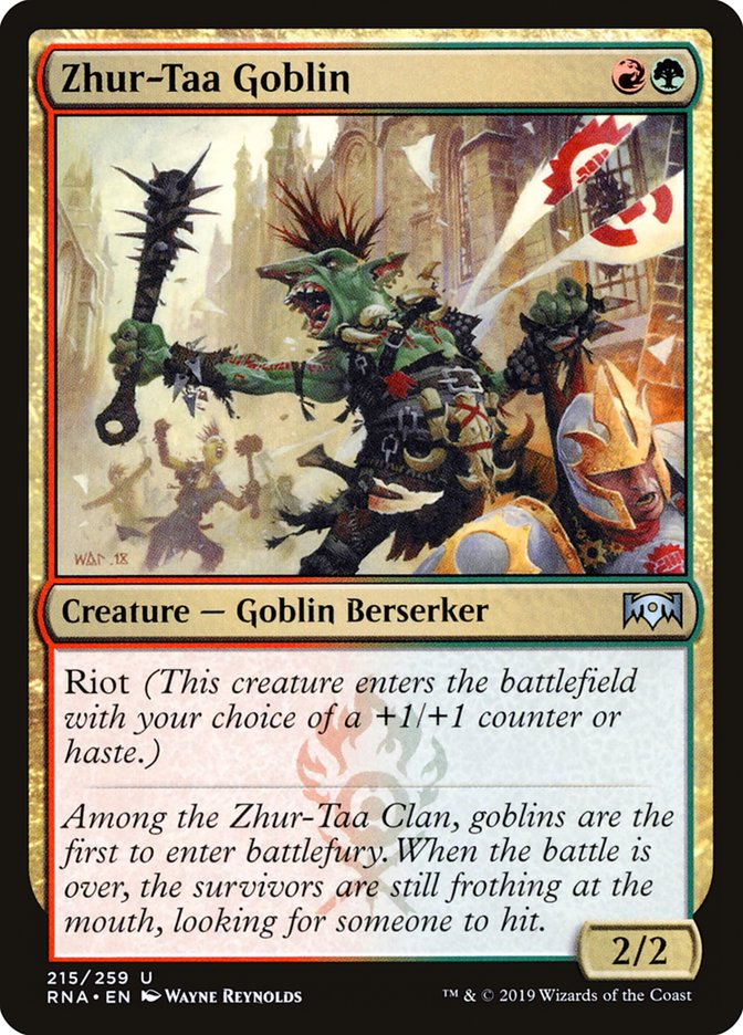Zhur-Taa Goblin 215 (Ravnica Allegiance)  - Foil | Good Games Adelaide SA