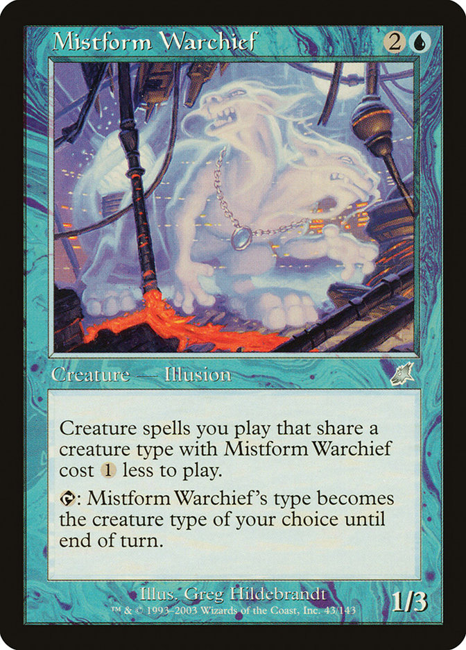 Mistform Warchief [Scourge] | Good Games Adelaide SA