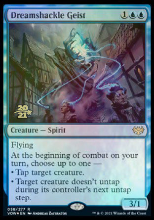 Dreamshackle Geist [Innistrad: Crimson Vow Prerelease Promos] | Good Games Adelaide SA