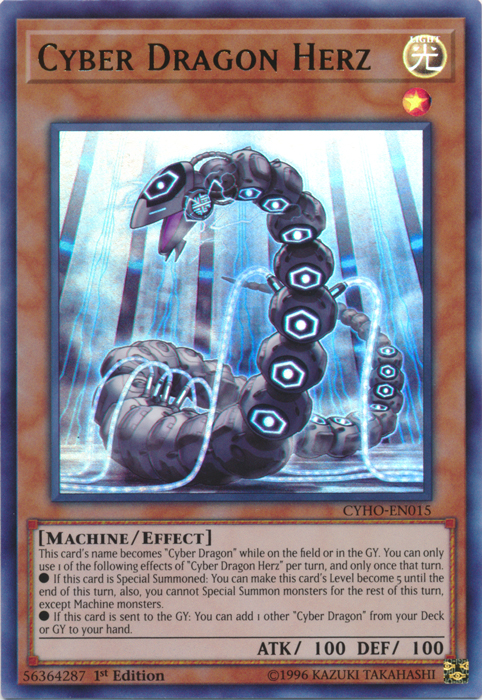 Cyber Dragon Herz [CYHO-EN015] Ultra Rare | Good Games Adelaide SA