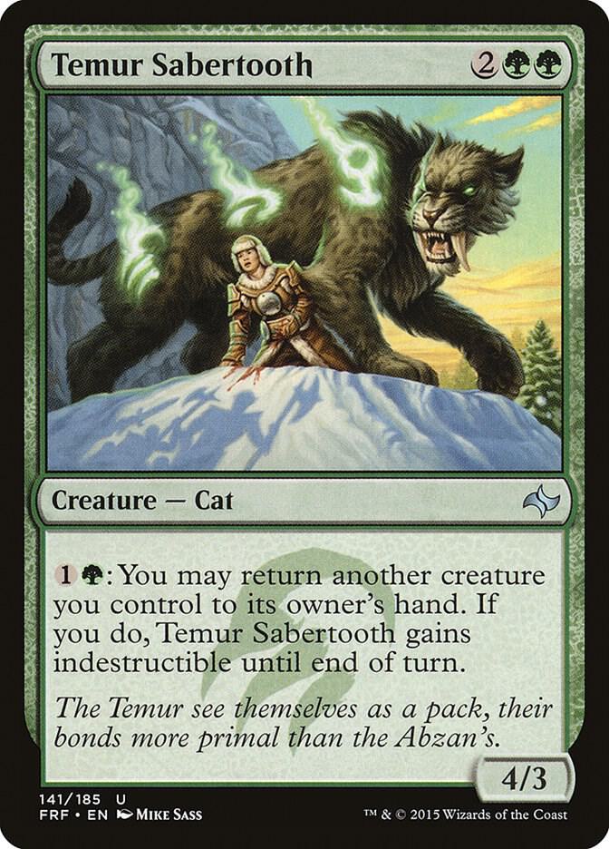 Temur Sabertooth 141 (Fate Reforged)  | Good Games Adelaide SA