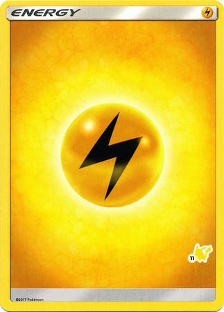 Lightning Energy (Pikachu Stamp #11) [Battle Academy 2020] | Good Games Adelaide SA