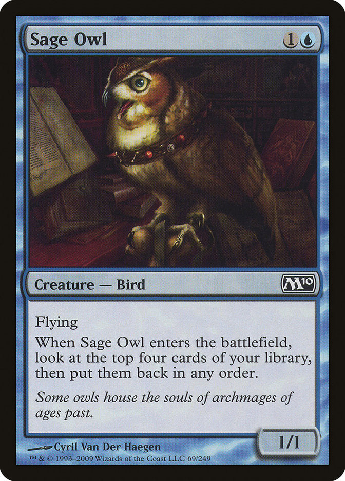 Sage Owl 69 (Magic 2010 (M10))  | Good Games Adelaide SA