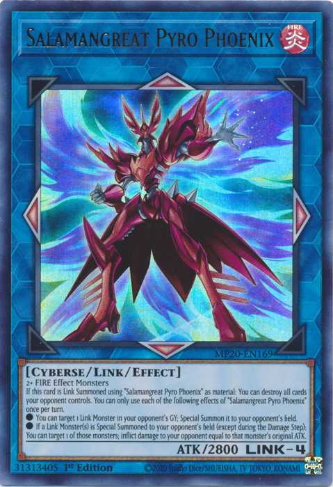 Salamangreat Pyro Phoenix [MP20-EN169] Ultra Rare | Good Games Adelaide SA