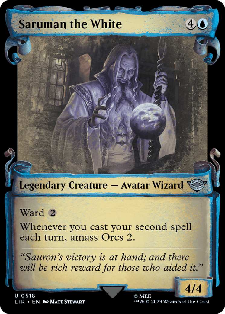 Saruman the White [The Lord of the Rings: Tales of Middle-Earth Showcase Scrolls] | Good Games Adelaide SA