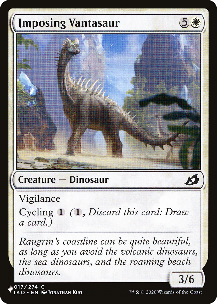 Imposing Vantasaur [The List Reprints] | Good Games Adelaide SA
