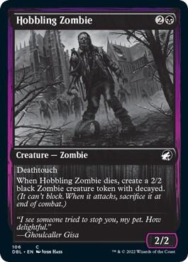 Hobbling Zombie 106 (Innistrad: Double Feature)  - Foil | Good Games Adelaide SA