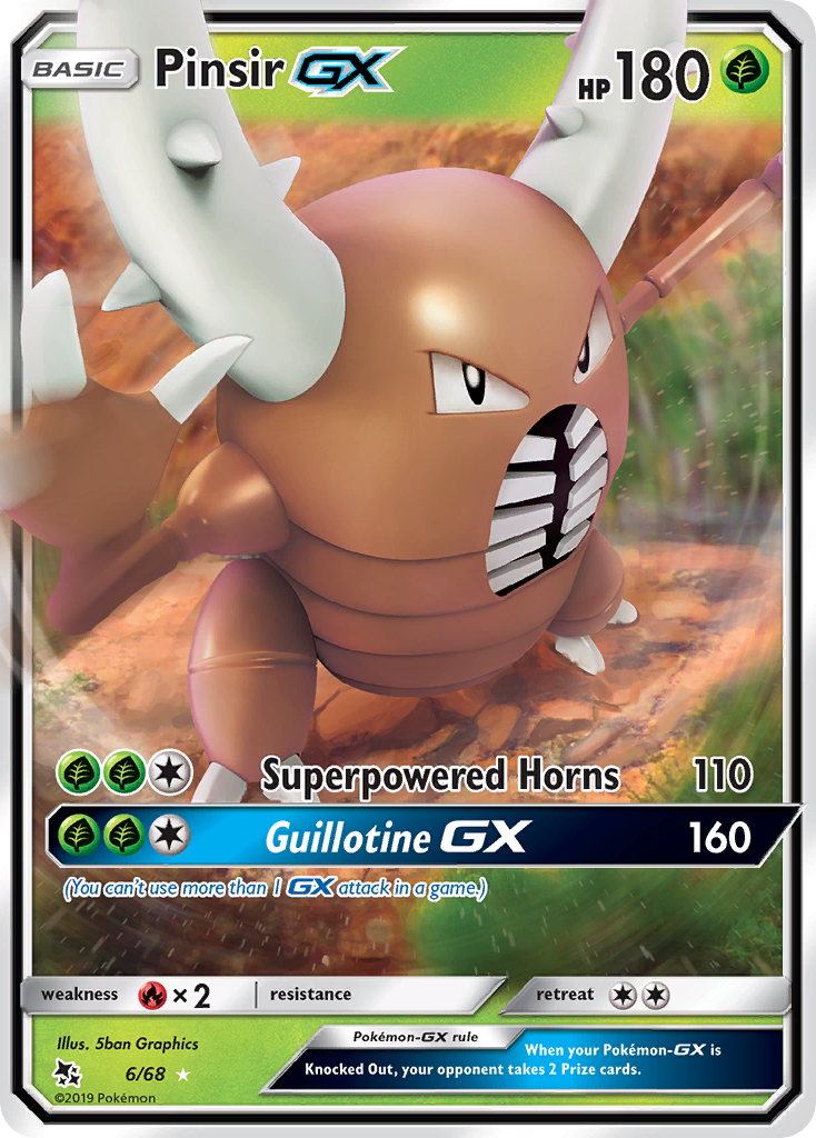 Pinsir GX (6/68) [Sun & Moon: Hidden Fates] | Good Games Adelaide SA