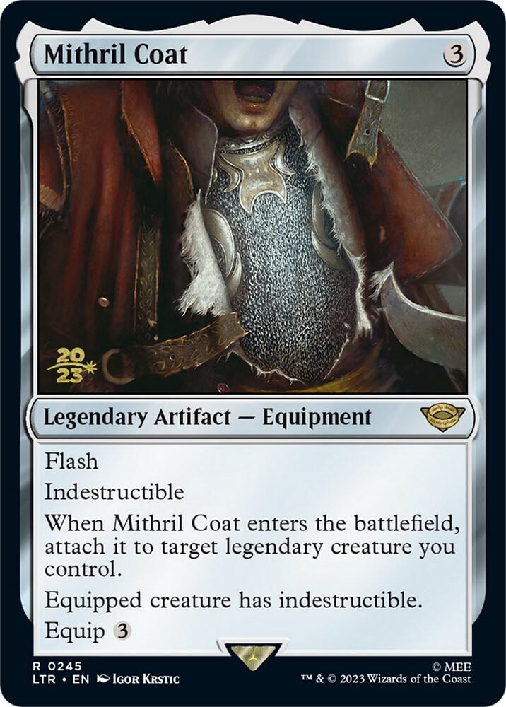 Mithril Coat 245 (Prerelease Cards)  - Foil | Good Games Adelaide SA