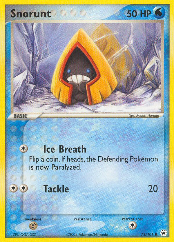 Snorunt (73/101) [EX: Hidden Legends] | Good Games Adelaide SA