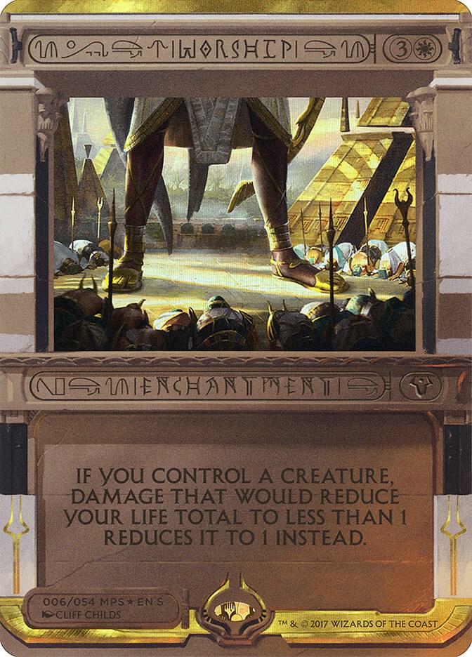 Worship 6 (Masterpiece Series: Amonkhet Invocations)  - Foil | Good Games Adelaide SA