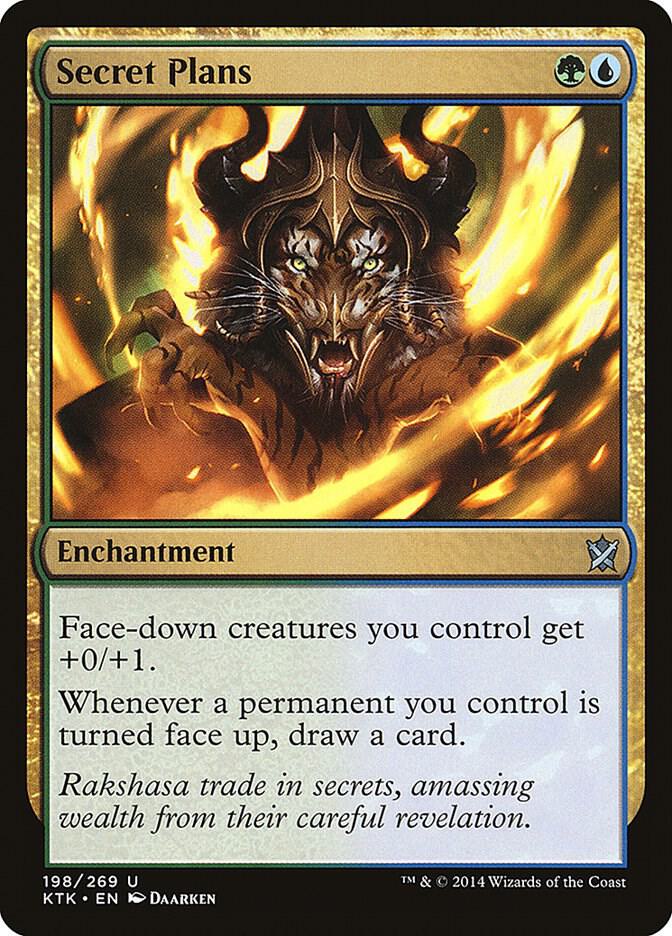 Secret Plans 198 (Khans of Tarkir)  - Foil | Good Games Adelaide SA