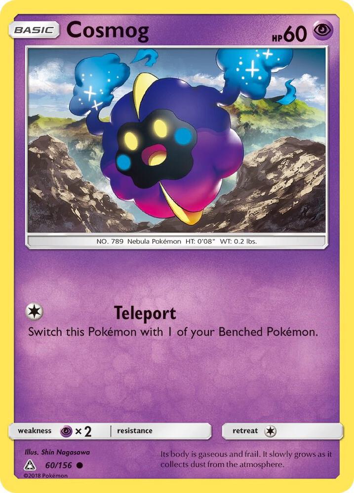 Cosmog 60/156 (SM - Ultra Prism)  | Good Games Adelaide SA