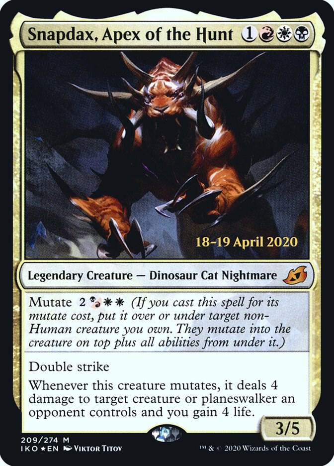 Snapdax Apex of the Hunt 209 (Prerelease Cards)  - Foil | Good Games Adelaide SA