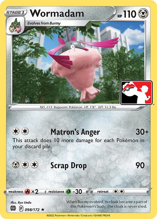 Wormadam Series 2 098/172 (Prize Pack Series Cards)  | Good Games Adelaide SA
