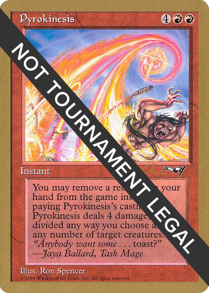 Pyrokinesis 1997 Paul McCabe ALL pm78/131 (World Championship Decks)  | Good Games Adelaide SA