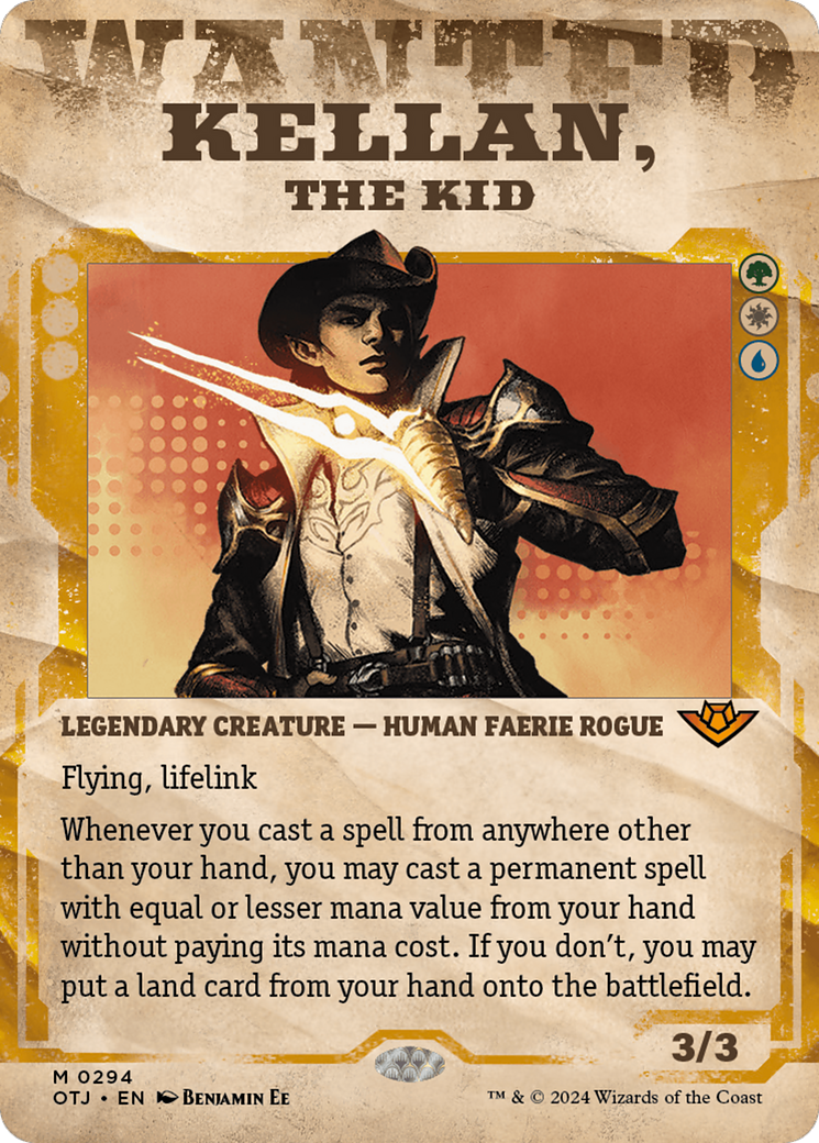Kellan, the Kid (Showcase) [Outlaws of Thunder Junction] | Good Games Adelaide SA