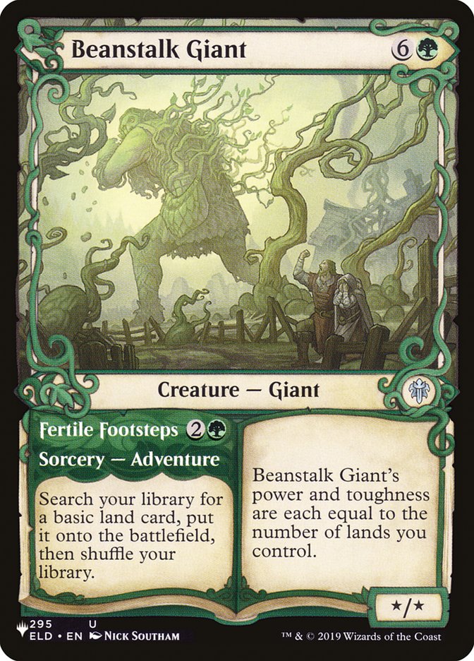 Beanstalk Giant // Fertile Footsteps (Showcase) [The List] | Good Games Adelaide SA