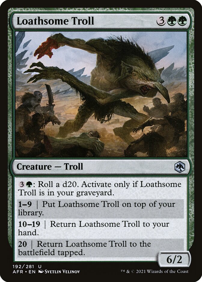 Loathsome Troll 192 (Adventures in the Forgotten Realms)  | Good Games Adelaide SA