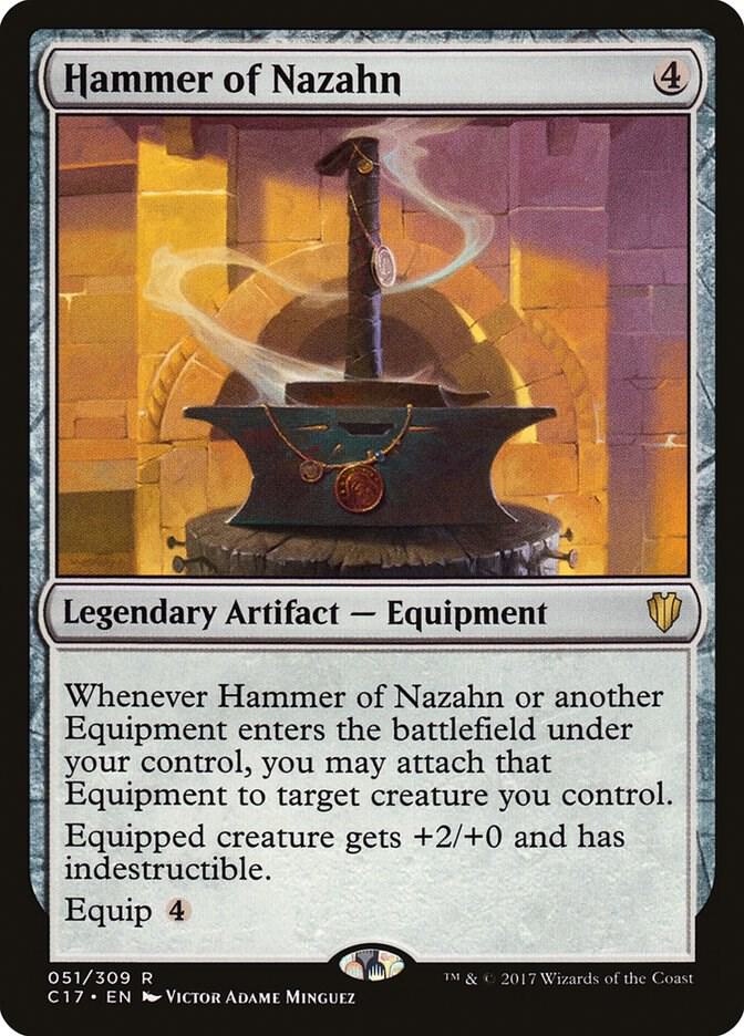 Hammer of Nazahn 51 (Commander 2017)  | Good Games Adelaide SA