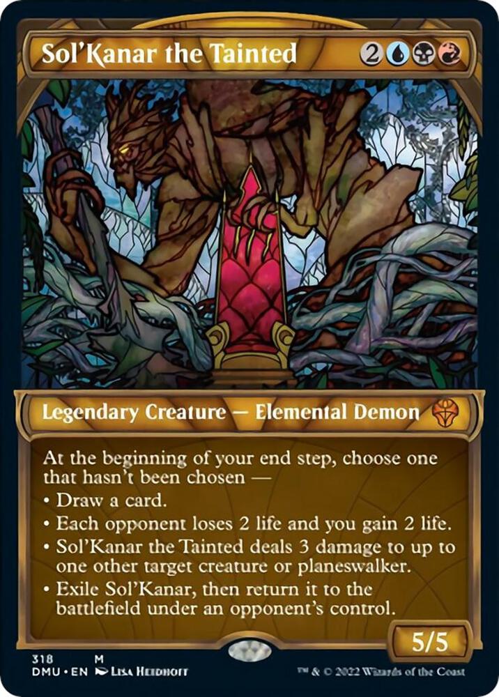 SolKanar the Tainted Showcase 318 (Dominaria United)  - Foil | Good Games Adelaide SA