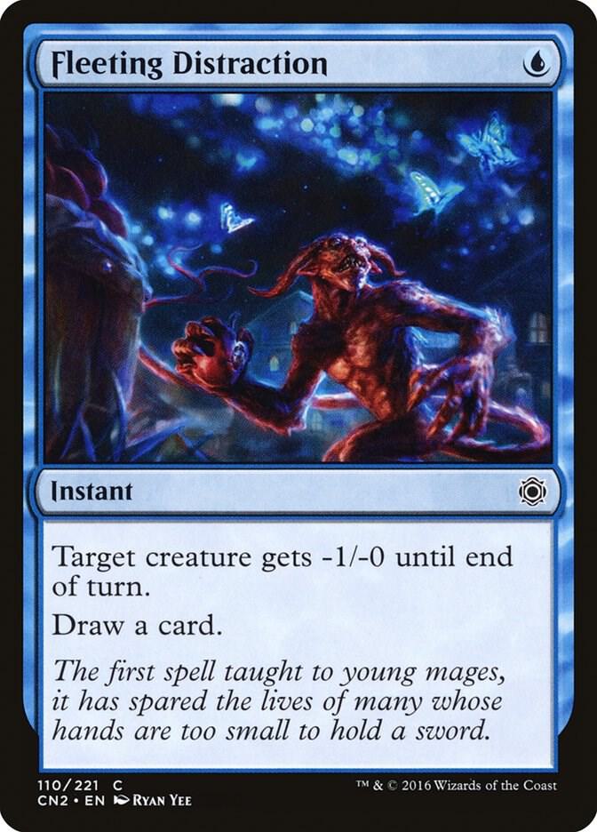 Fleeting Distraction 110 (Conspiracy: Take the Crown)  - Foil | Good Games Adelaide SA