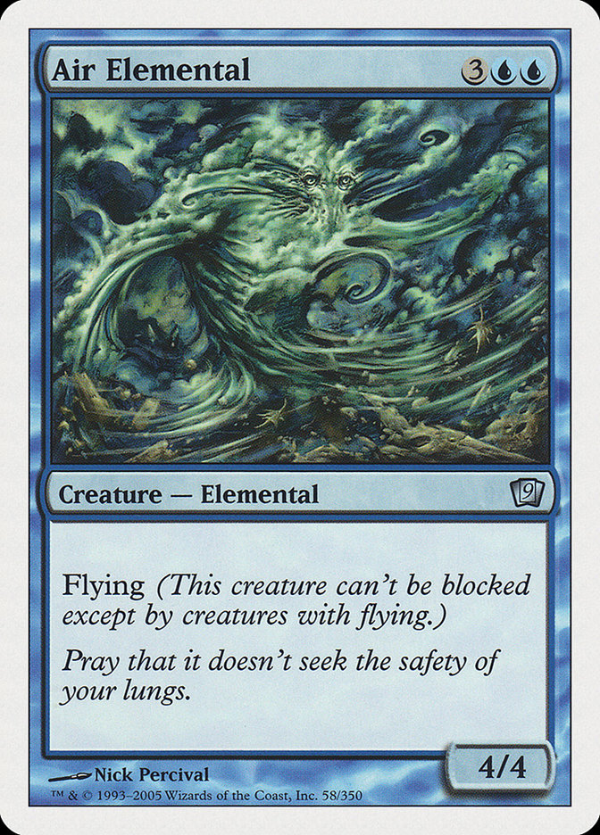 Air Elemental [Ninth Edition] | Good Games Adelaide SA