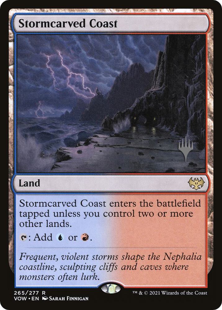 Stormcarved Coast 265 (Promo Pack: Dominaria United)  - Foil | Good Games Adelaide SA