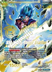 Son Goku & Vegeta // SSB Vegito, Energy Eruption (Championship Final 2019) (1st Place) (BT7-025_PR) [Tournament Promotion Cards] | Good Games Adelaide SA