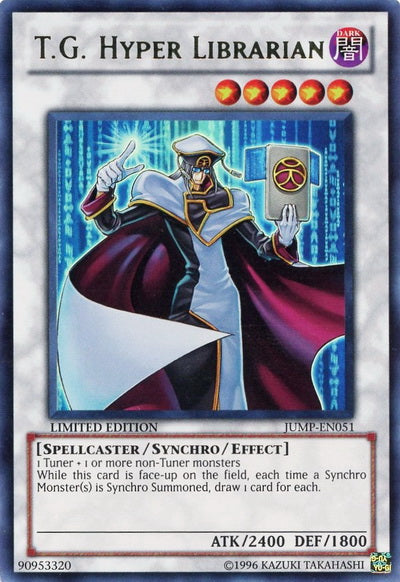 T.G. Hyper Librarian [JUMP-EN051] Ultra Rare | Good Games Adelaide SA