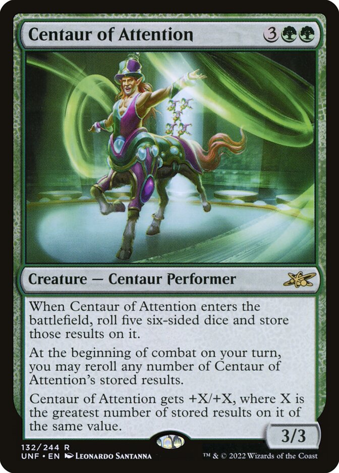 Centaur of Attention 132 (Unfinity)  | Good Games Adelaide SA