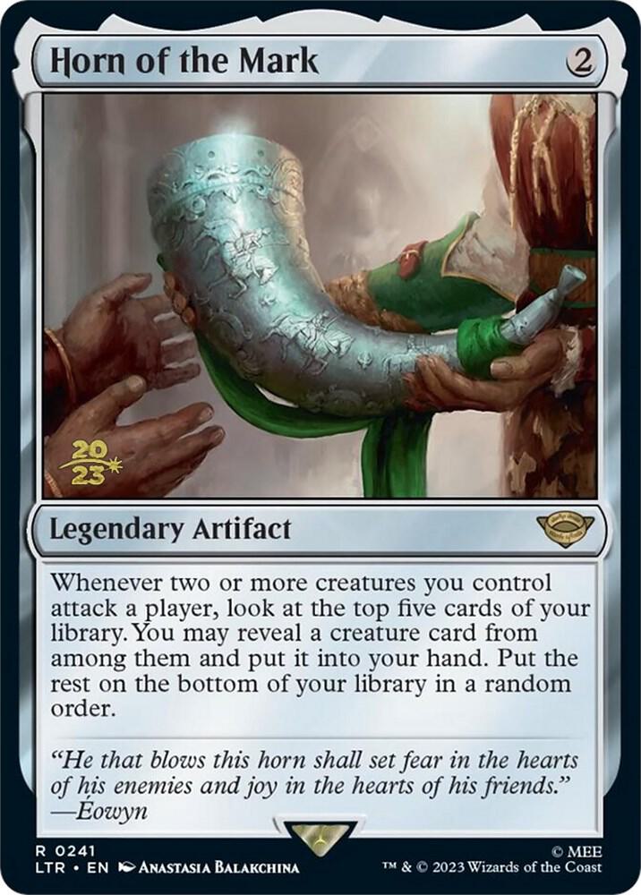 Horn of the Mark 241 (Prerelease Cards)  - Foil | Good Games Adelaide SA