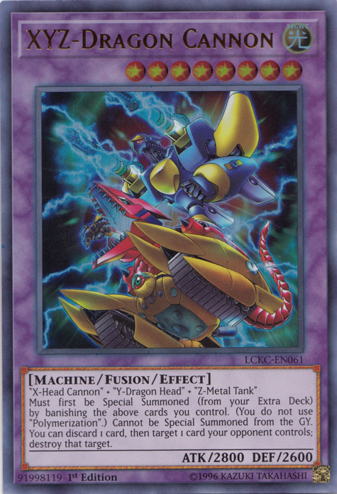 XYZ-Dragon Cannon [LCKC-EN061] Ultra Rare | Good Games Adelaide SA