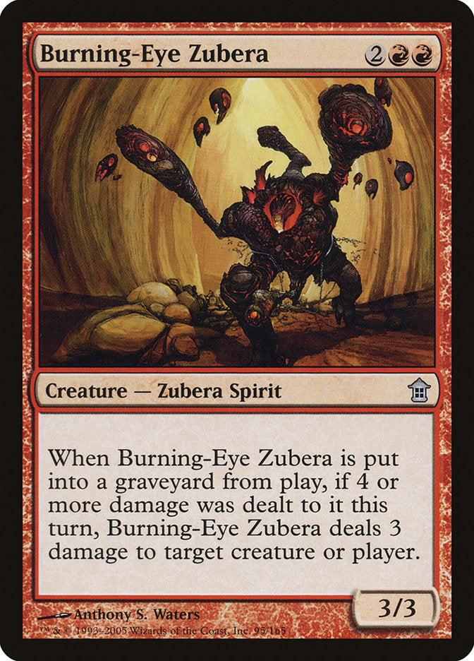 Burning-Eye Zubera 95 (Saviors of Kamigawa)  - Foil | Good Games Adelaide SA