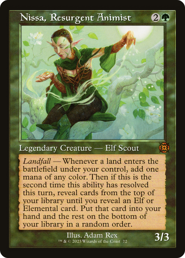 Nissa, Resurgent Animist (Retro) [March of the Machine: The Aftermath] | Good Games Adelaide SA