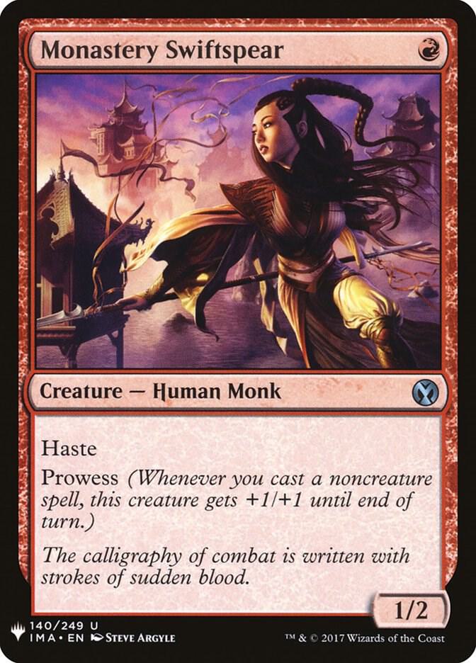 Monastery Swiftspear 140 (The List Reprints)  | Good Games Adelaide SA